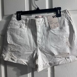 SO White High Rise Curvy Mid Jeans